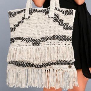 Billabong Beach Comber Woven Tote / Beach Bag